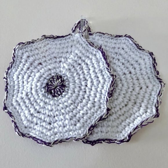 Crochet Pot Holders, kitchen decor, Everyday Pot holder - Picture 5 of 7